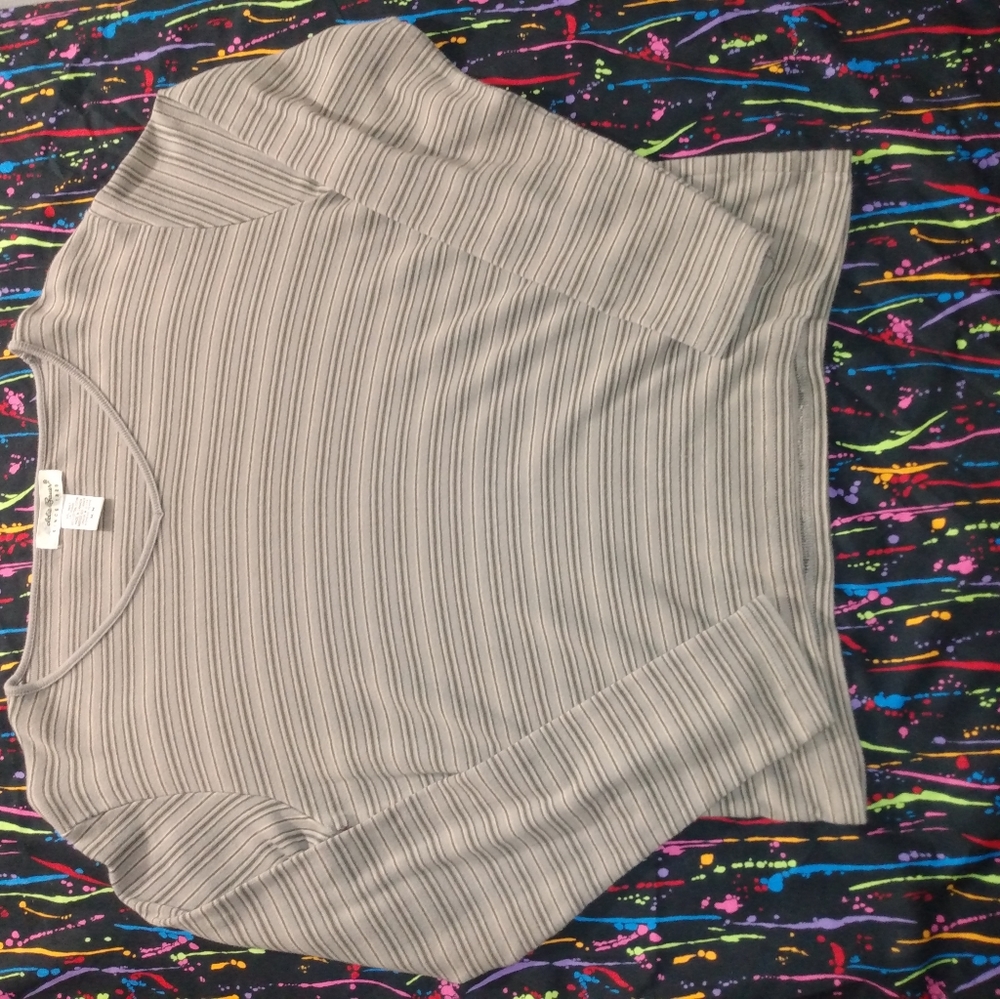 Eddie Bauer long sleeve striped shirt